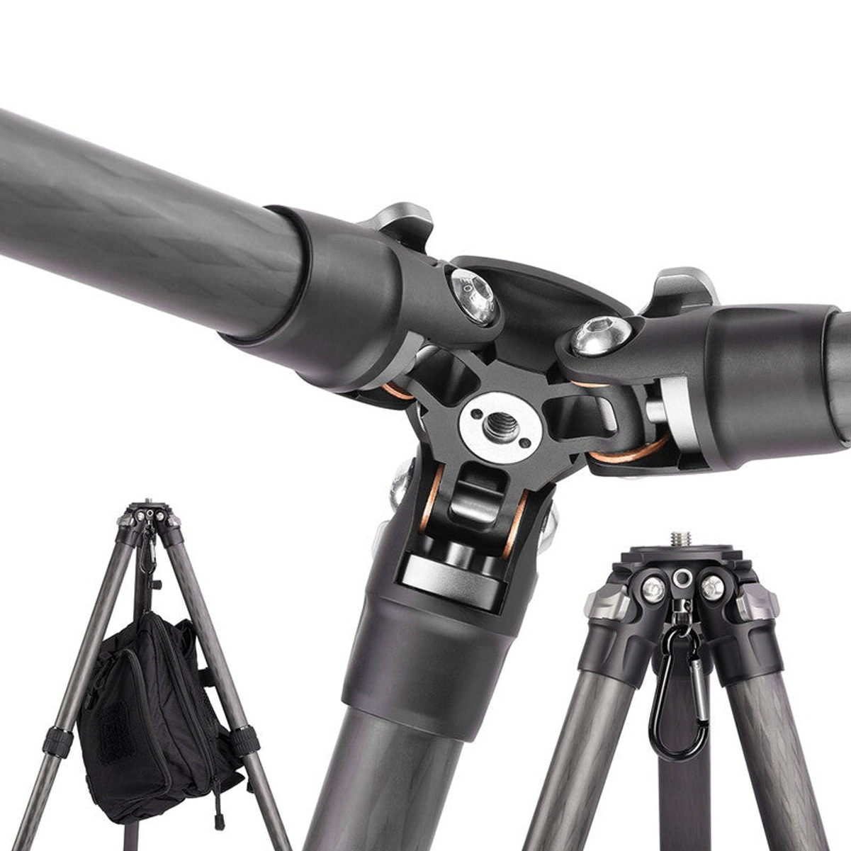 Trépied carbone Ranger LS-225C avec rotule LH-25 - Leofoto