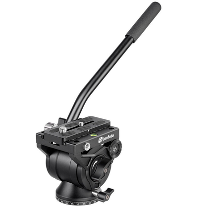 Trépied carbone photo et vidéo avec base de nivellement et rotule vidéo - Leofoto