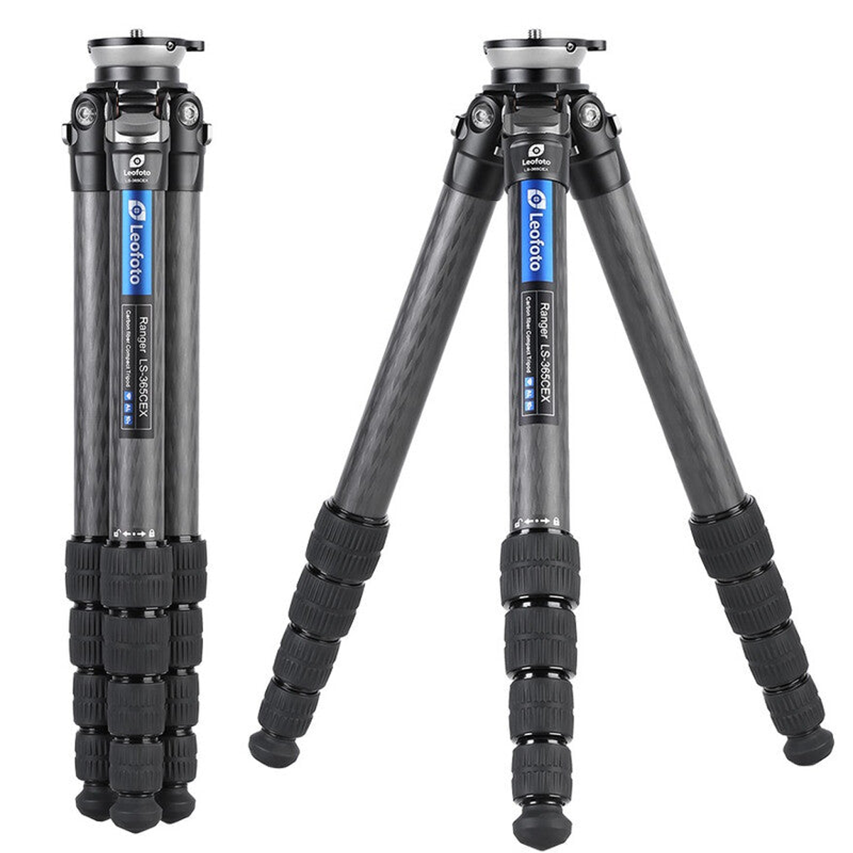 Trépied carbone avec base de nivellement LS-365CEX Ranger - Leofoto