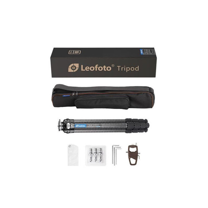 Trépied carbone Ranger avec base de nivellement - Leofoto