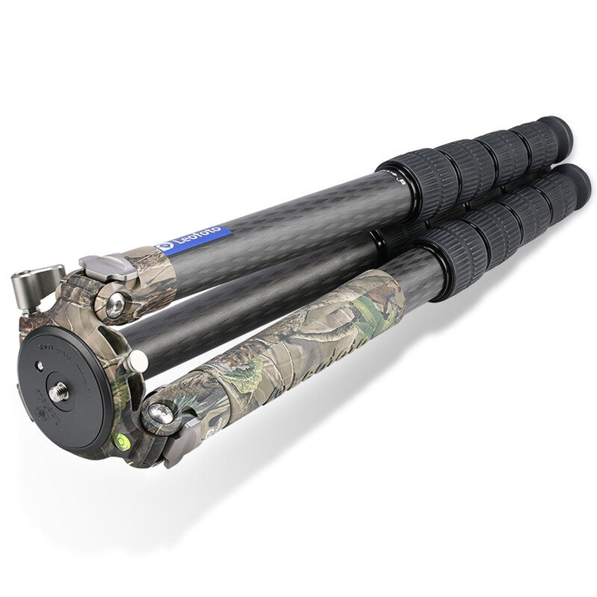 Trépied carbone camouflage Summit 154 cm pour photo et vidéo - Leofoto