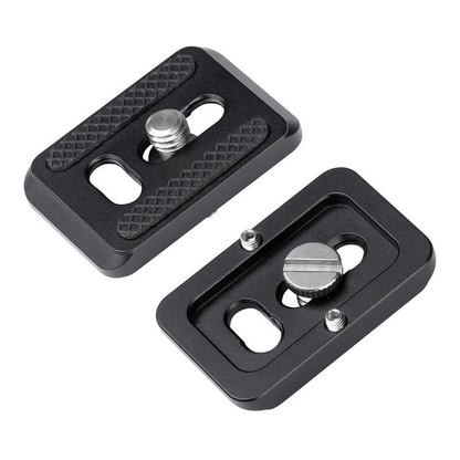 Double pince de serrage rapide avec plaque compatible Arca-Swiss - Leofoto