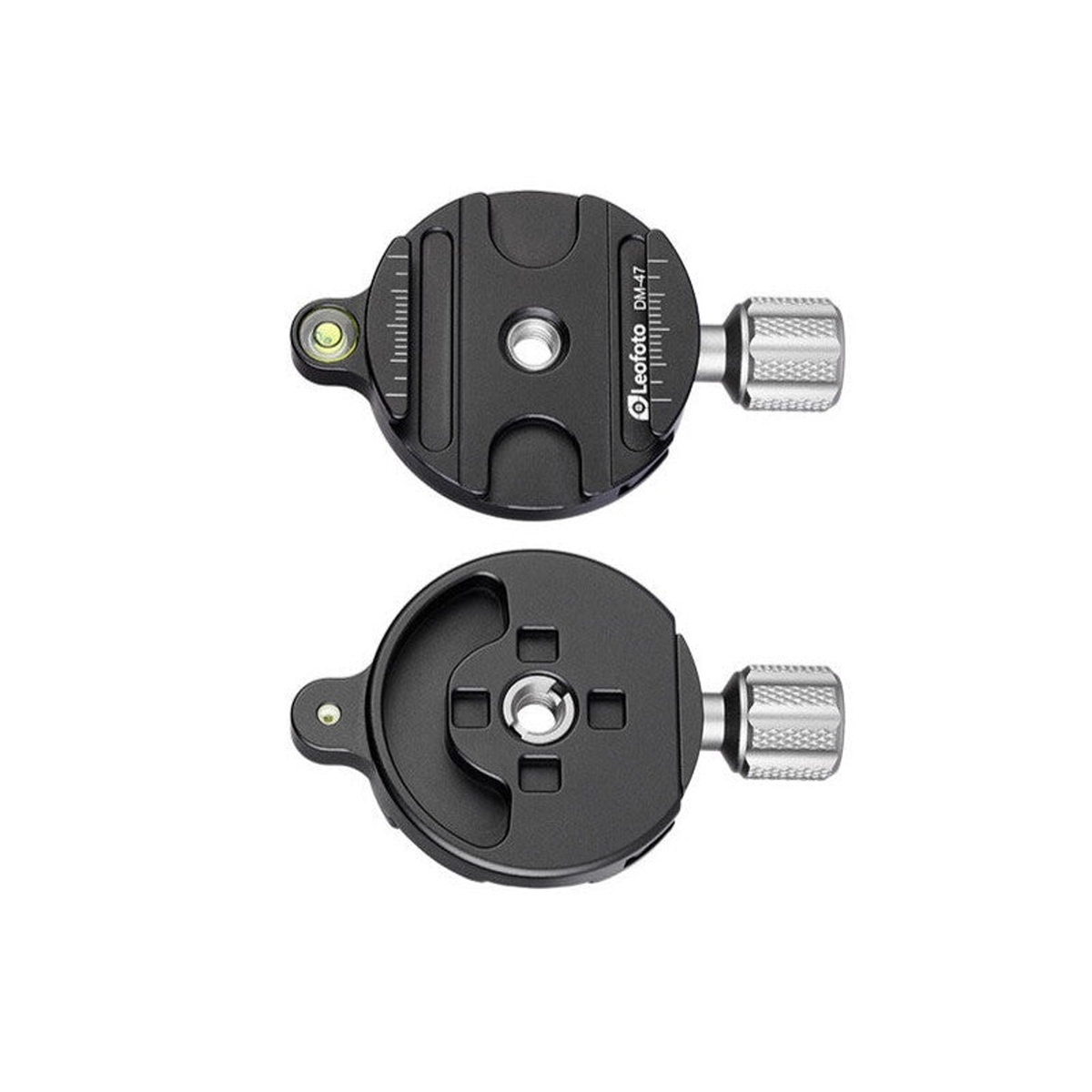 Pince de serrage rapide DM-47 Arca-Swiss en aluminium noir - Leofoto
