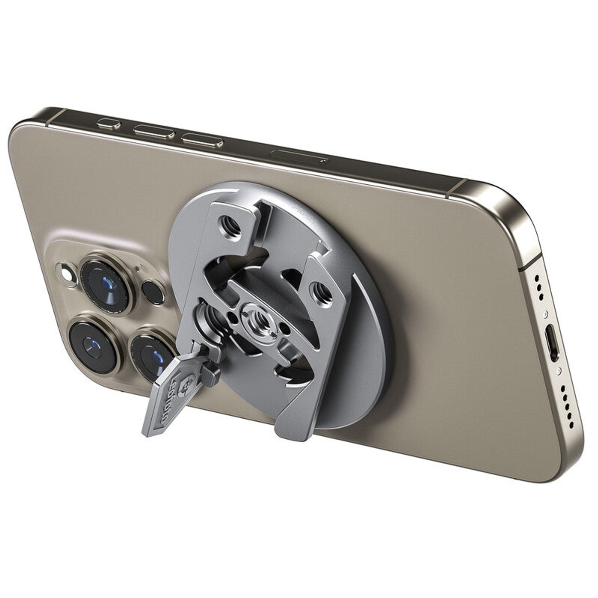 Support magnétique pour smartphone PM-01 en aluminium - Leofoto