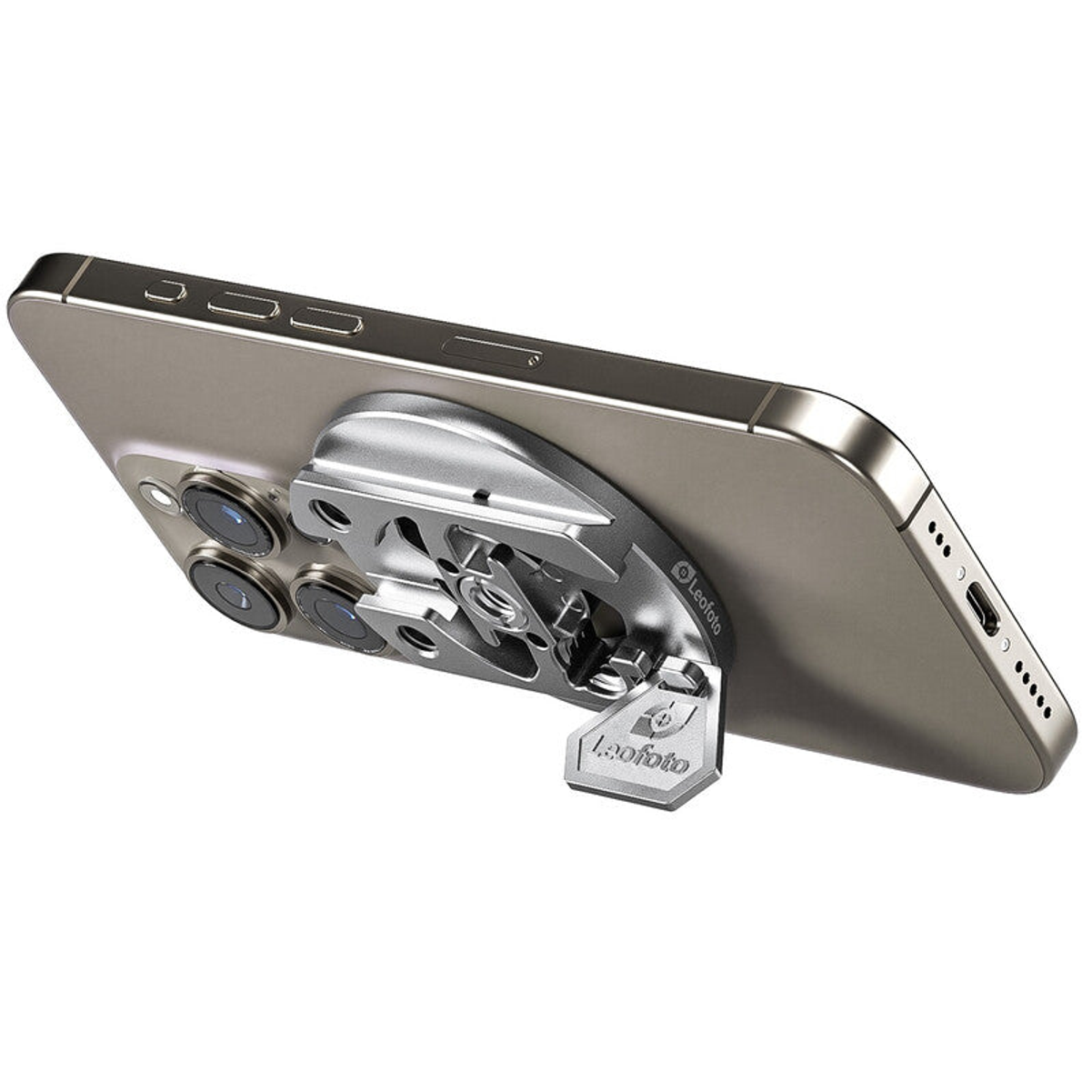 Support magnétique pour smartphone PM-01 en aluminium - Leofoto