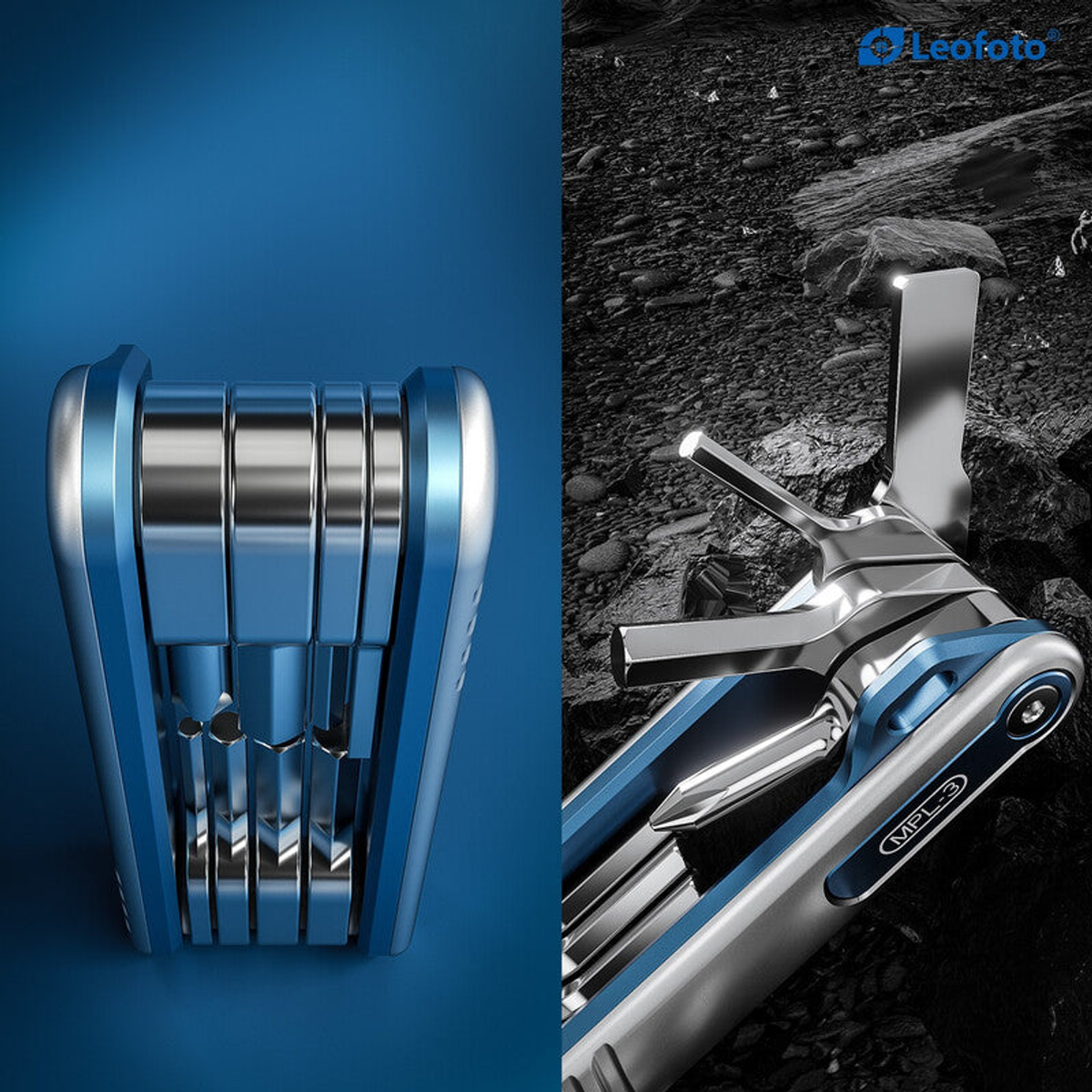 Outil multifonction MPL-3 photo et vidéo, 8 outils - Leofoto