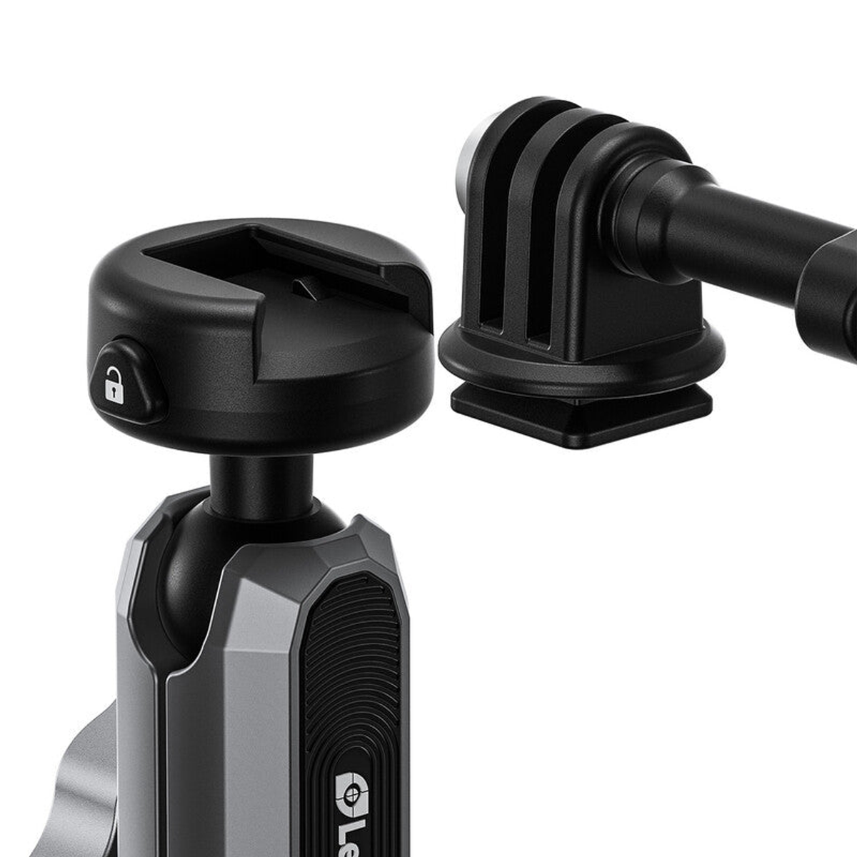 Support adhésif articulé pour action-cam, flash et caméra légère - Leofoto