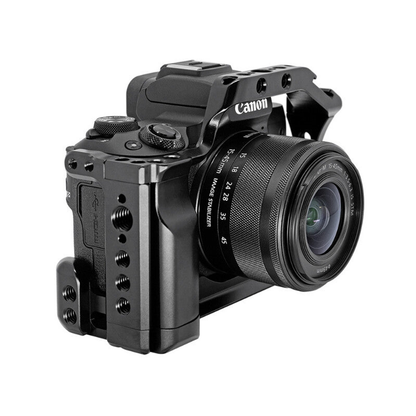 Cage caméra pour Canon EOS M50 en aluminium CNC - Leofoto