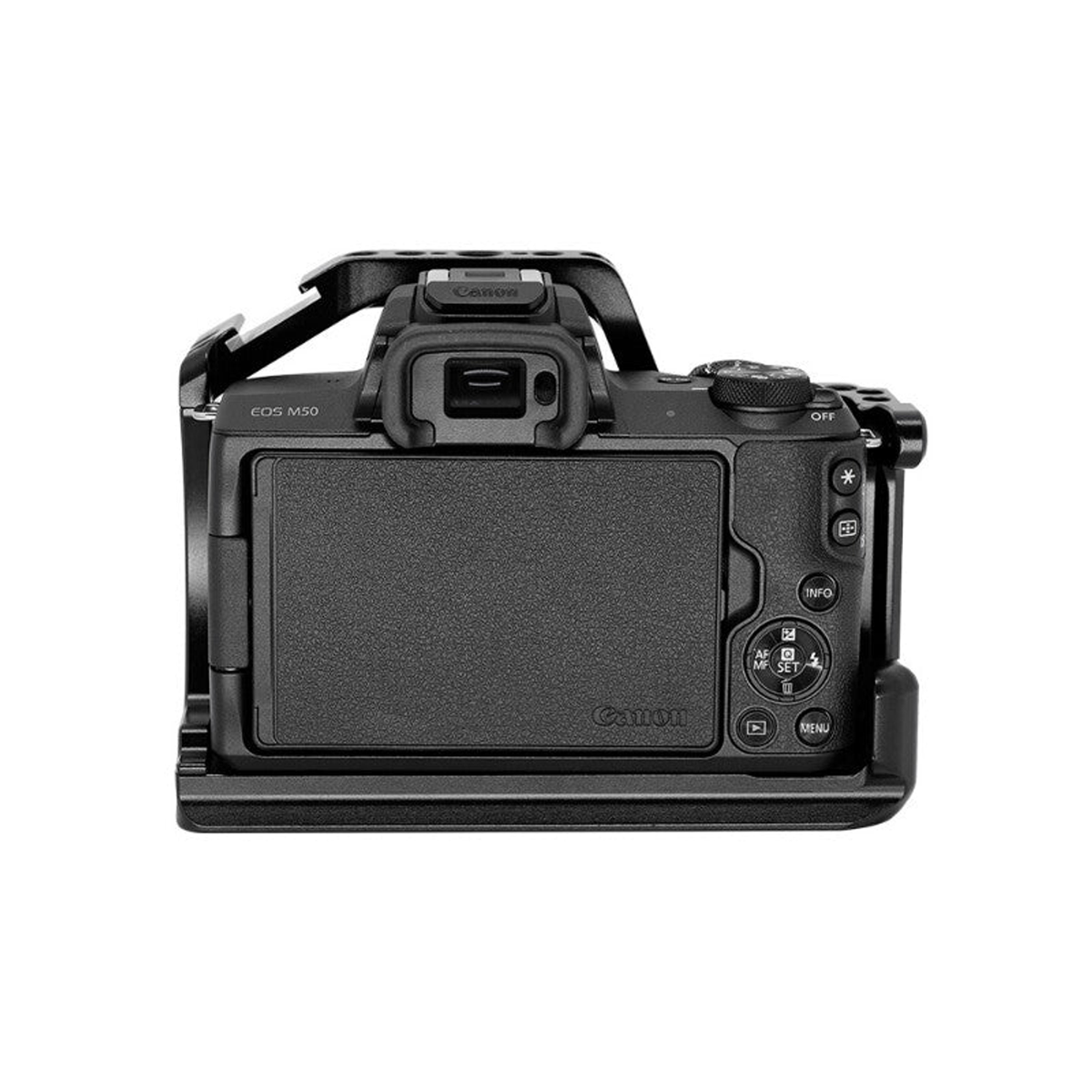 Cage caméra pour Canon EOS M50 en aluminium CNC - Leofoto
