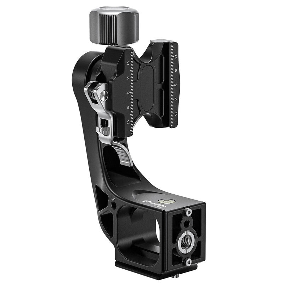Adaptateur pendulaire MPG-02L pour rotule à boule avec fixation compatible Arca-Swiss – Leofoto