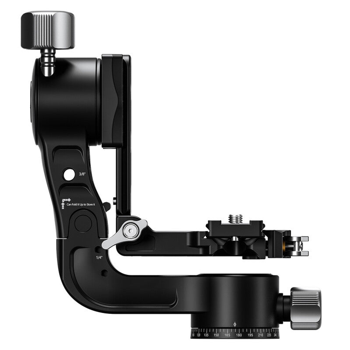 Rotule pendulaire pliable PG-2L pour téléobjectifs, charge 25 kg - Leofoto