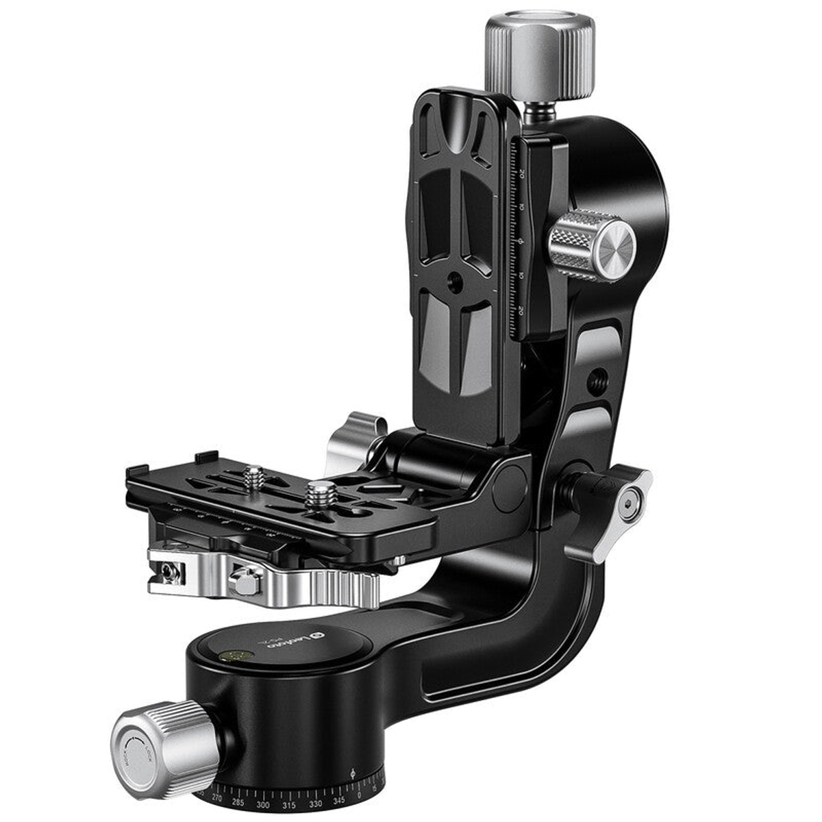 Rotule pendulaire pliable PG-2L pour téléobjectifs, charge 25 kg - Leofoto