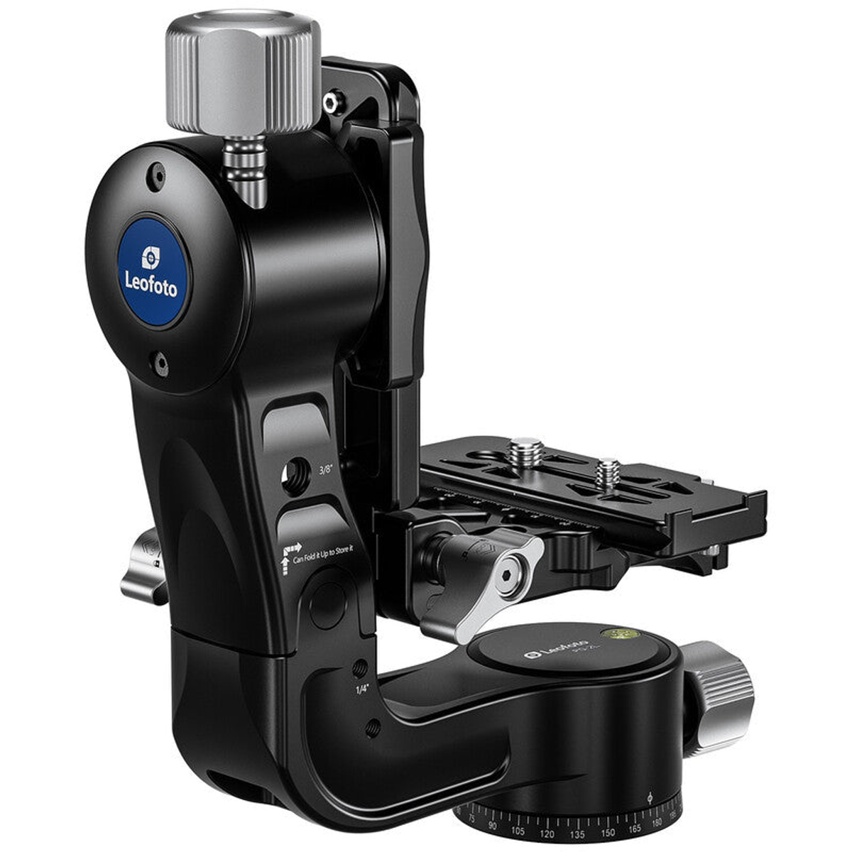 Rotule pendulaire pliable PG-2L pour téléobjectifs, charge 25 kg - Leofoto