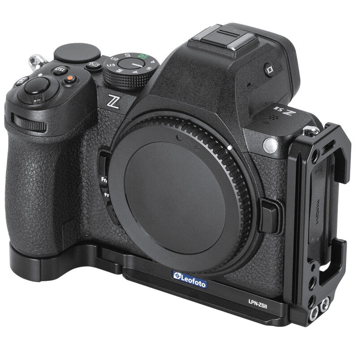 Support en L pour Nikon Z5II avec fixation Arca-Swiss - Leofoto