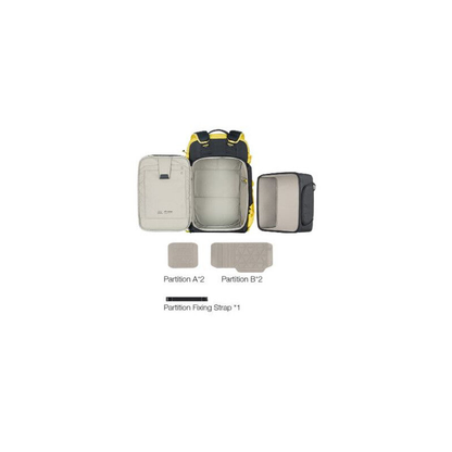 Sac à dos photo Backup 35 L vert avec insert Medium - Leofoto