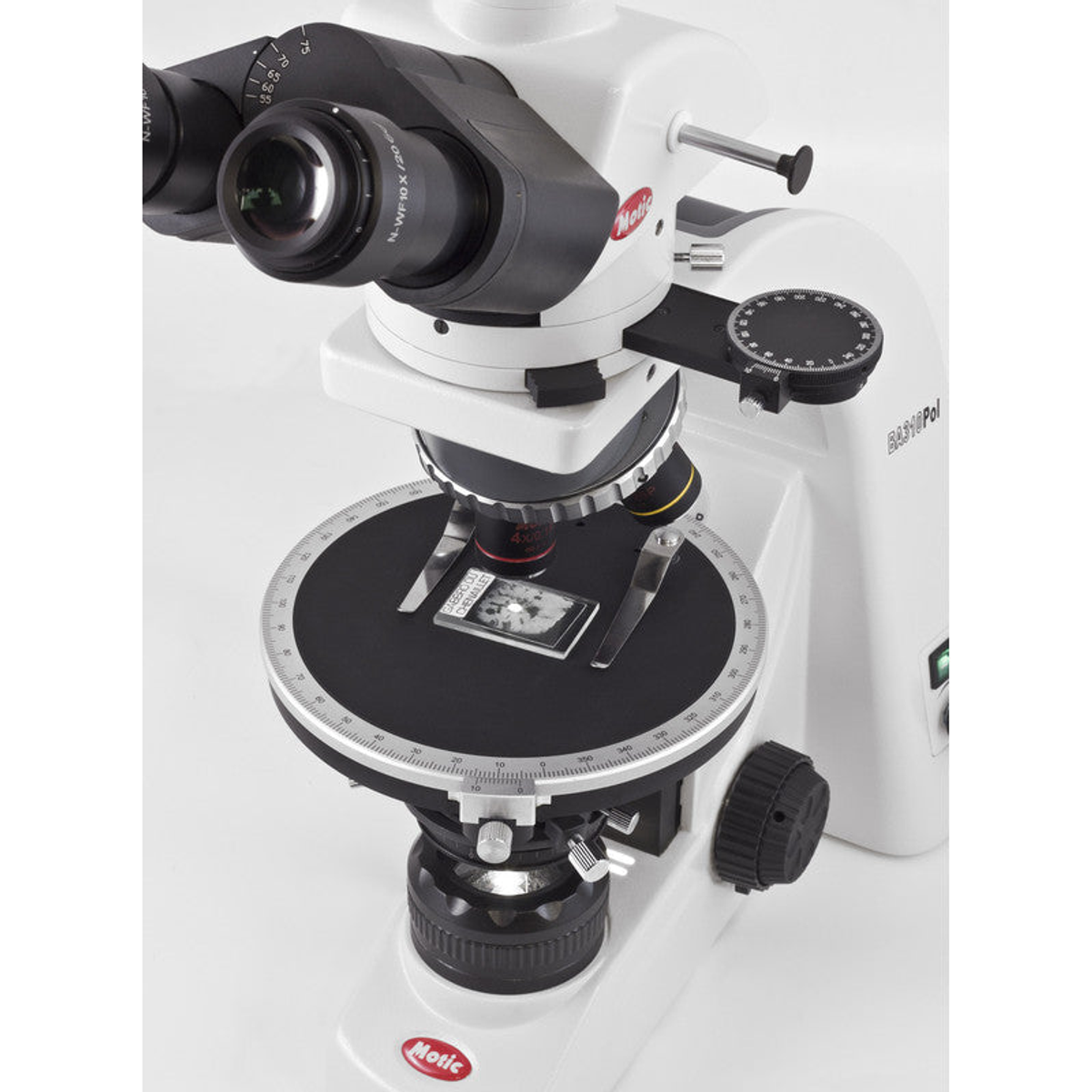 Microscope polarisant trinoculaire BA310 POL - Motic
