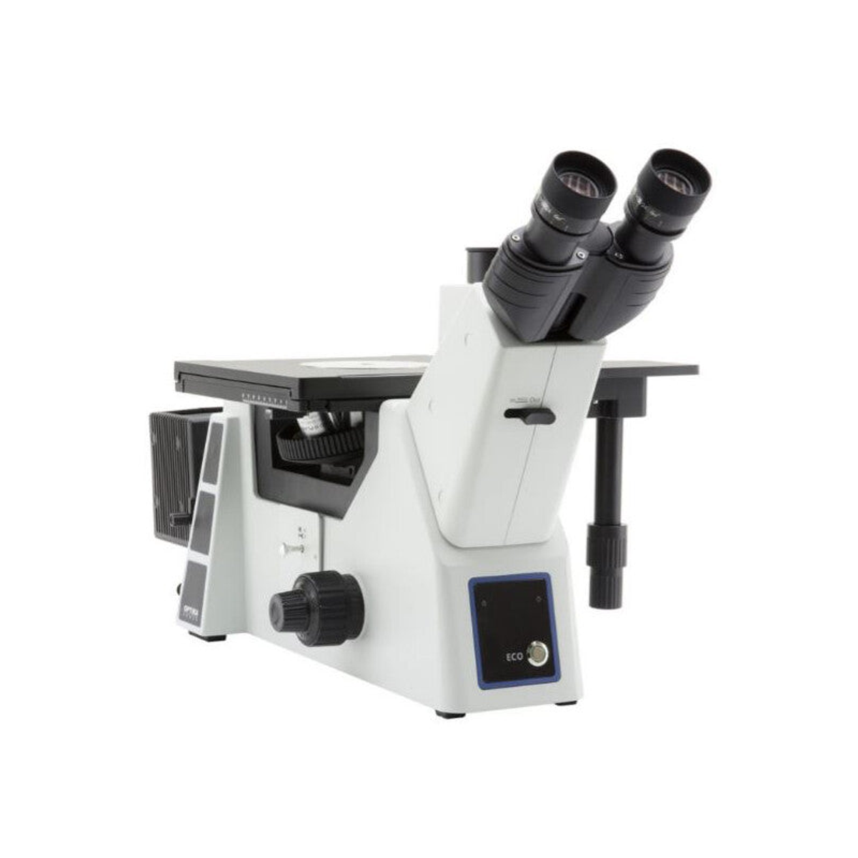 Microscope inversé trinoculaire IM-5 avec éclairage halogène 12 V - Optika