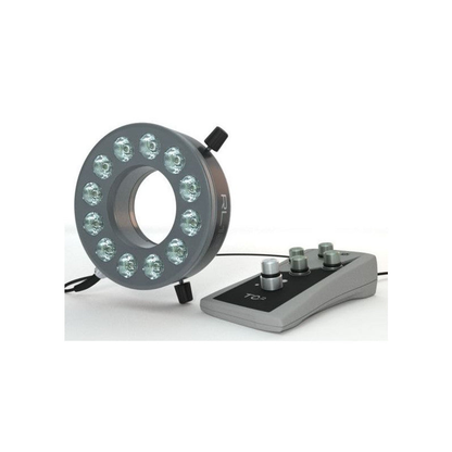 Anneau lumineux LED UV 405 nm, 12 LED, 15 W pour microscopie et vision industrielle - StarLight Opto-Electronics