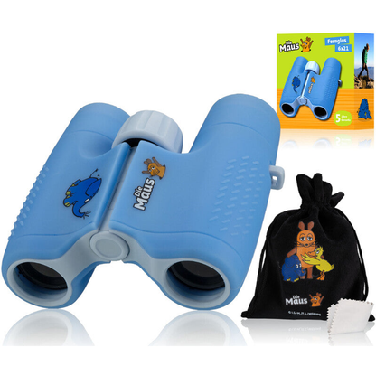 Jumelles enfant compactes 6x21 avec sacoche DieMaus