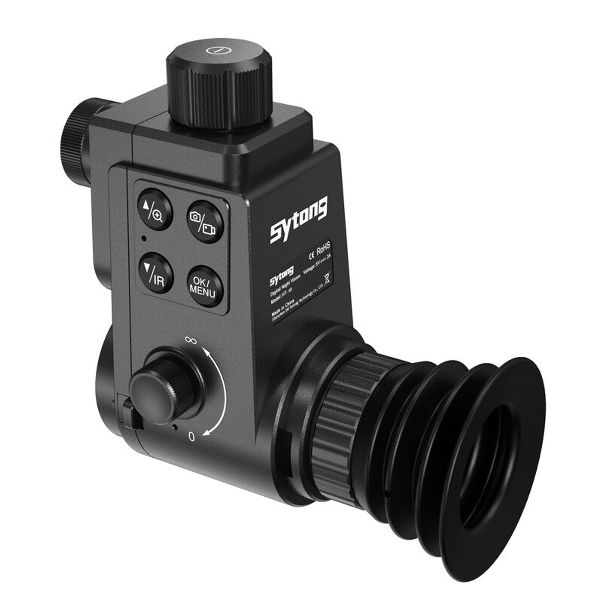 Monoculaire de vision nocturne HT-88 German Edition 16 mm, IR 850 nm, adaptateur 48 mm – Sytong