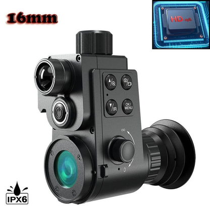 Monoculaire de vision nocturne HT-88 German Edition 16 mm, IR 850 nm, adaptateur 48 mm – Sytong