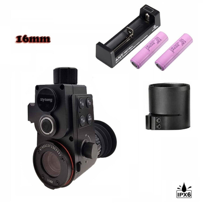 Monoculaire de vision nocturne numérique HT-880 German Edition 16 mm avec adaptateur 45 mm - Sytong
