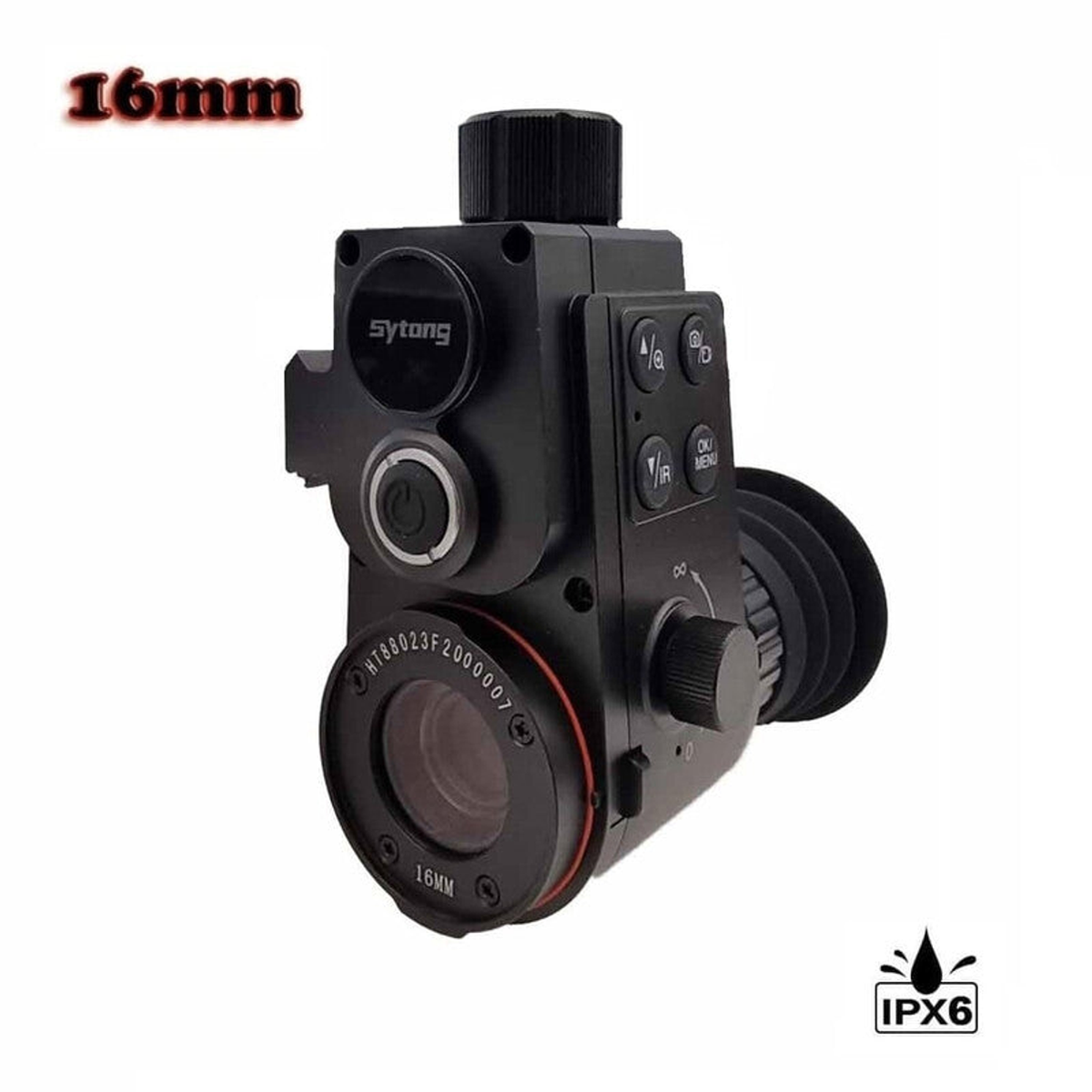 Monoculaire de vision nocturne numérique HT-880 German Edition 16 mm avec adaptateur 45 mm - Sytong