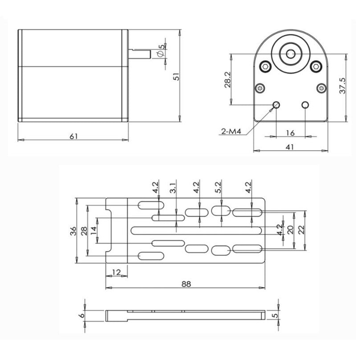 Moteur de mise au point automatique iEAF USB ASCOM – iOptron