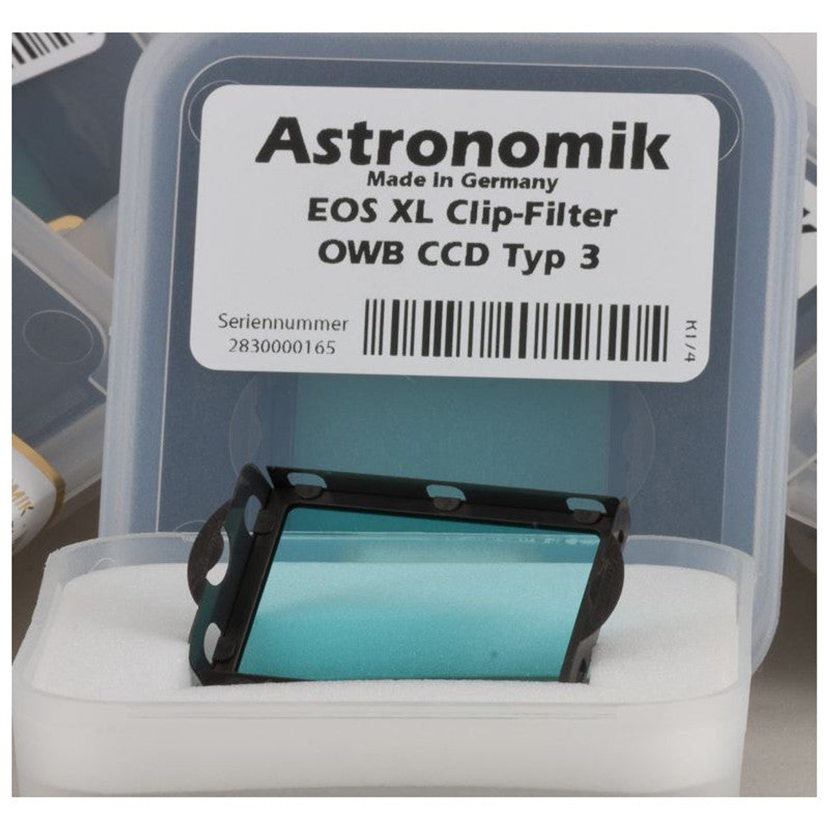 Filtre OWB Type 3 Clip XL pour Canon EOS plein format - Astronomik