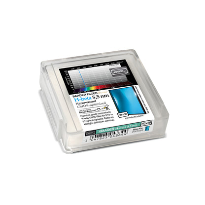 Filtre H-Beta CMOS à bande étroite 5,5 nm 50 × 50 mm - Baader