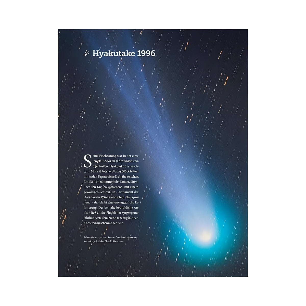 Atlas des grandes comètes – Livre illustré sur les comètes modernes – Ronald Stoyan