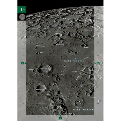Duplex Moon Atlas Deluxe – Atlas lunaire A3 bilingue | Oculum Verlag