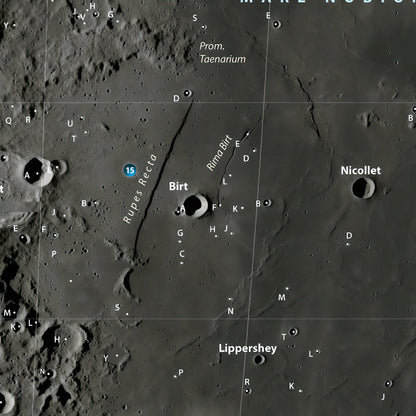 Duplex Moon Atlas Deluxe – Atlas lunaire A3 bilingue | Oculum Verlag