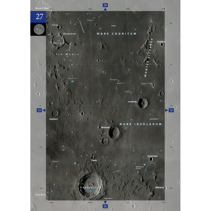 Duplex Moon Atlas Deluxe – Atlas lunaire A3 bilingue | Oculum Verlag