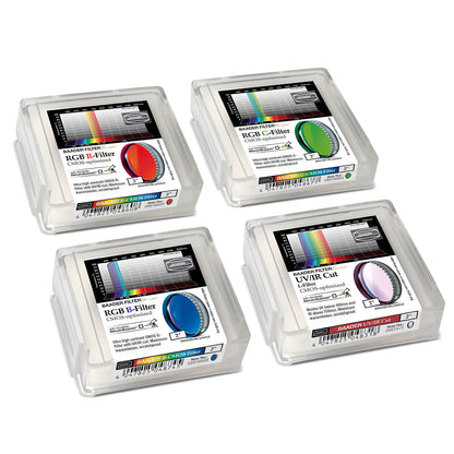 Kit de 4 filtres LRGB CMOS au format 50,8 mm - Baader