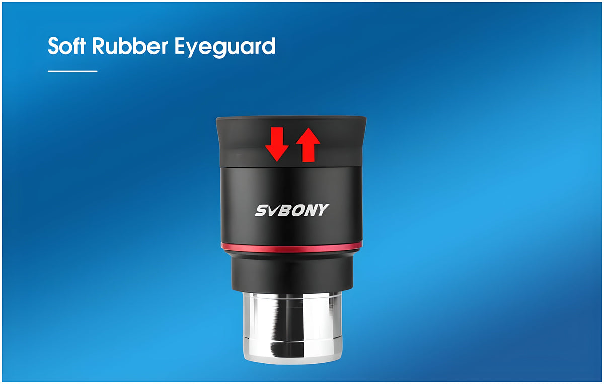 SVBONY SV207 Super wide angel Plossl Ocular 1.25 polegadas 8/15/25/30mm 50-Graus