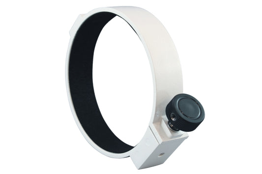 White Clamping Rings Pair Vixen SX 125mm