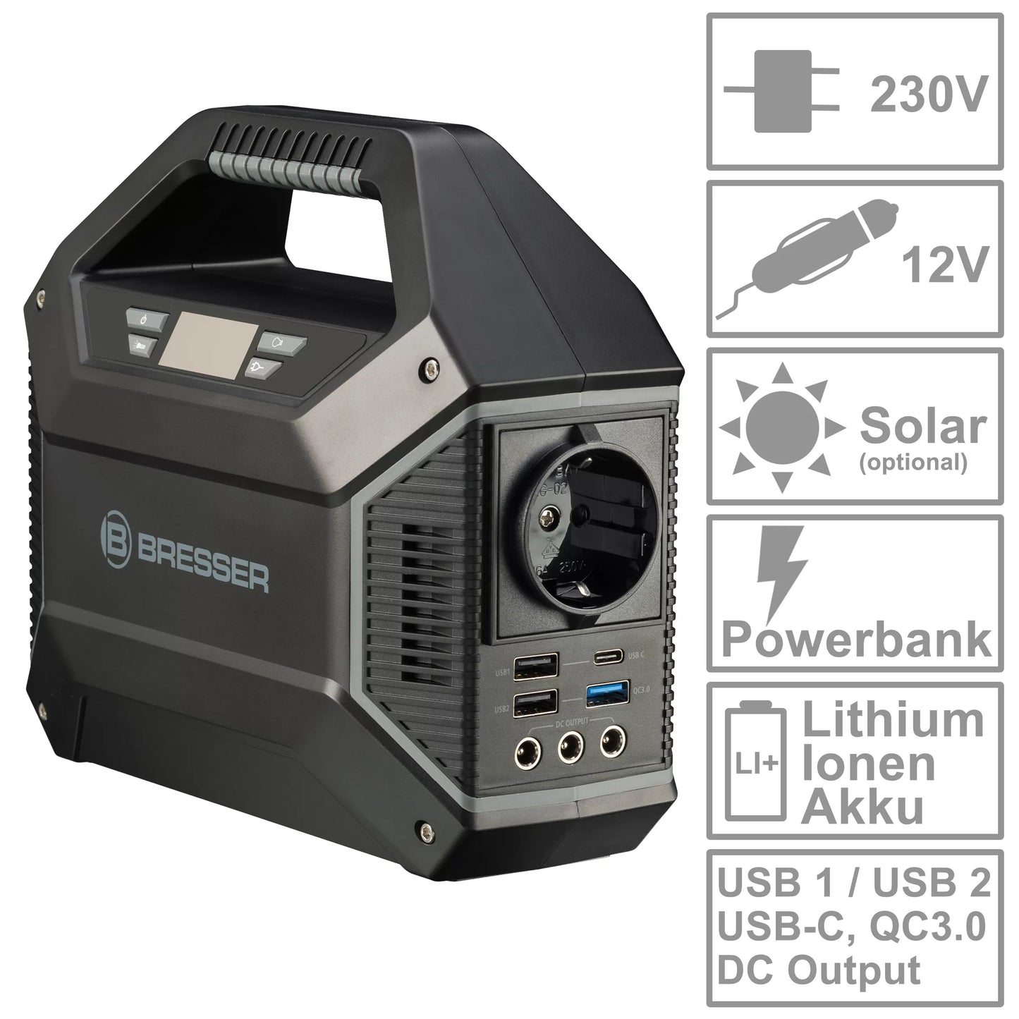 Mobile Strømkilde 100 W - Bresser