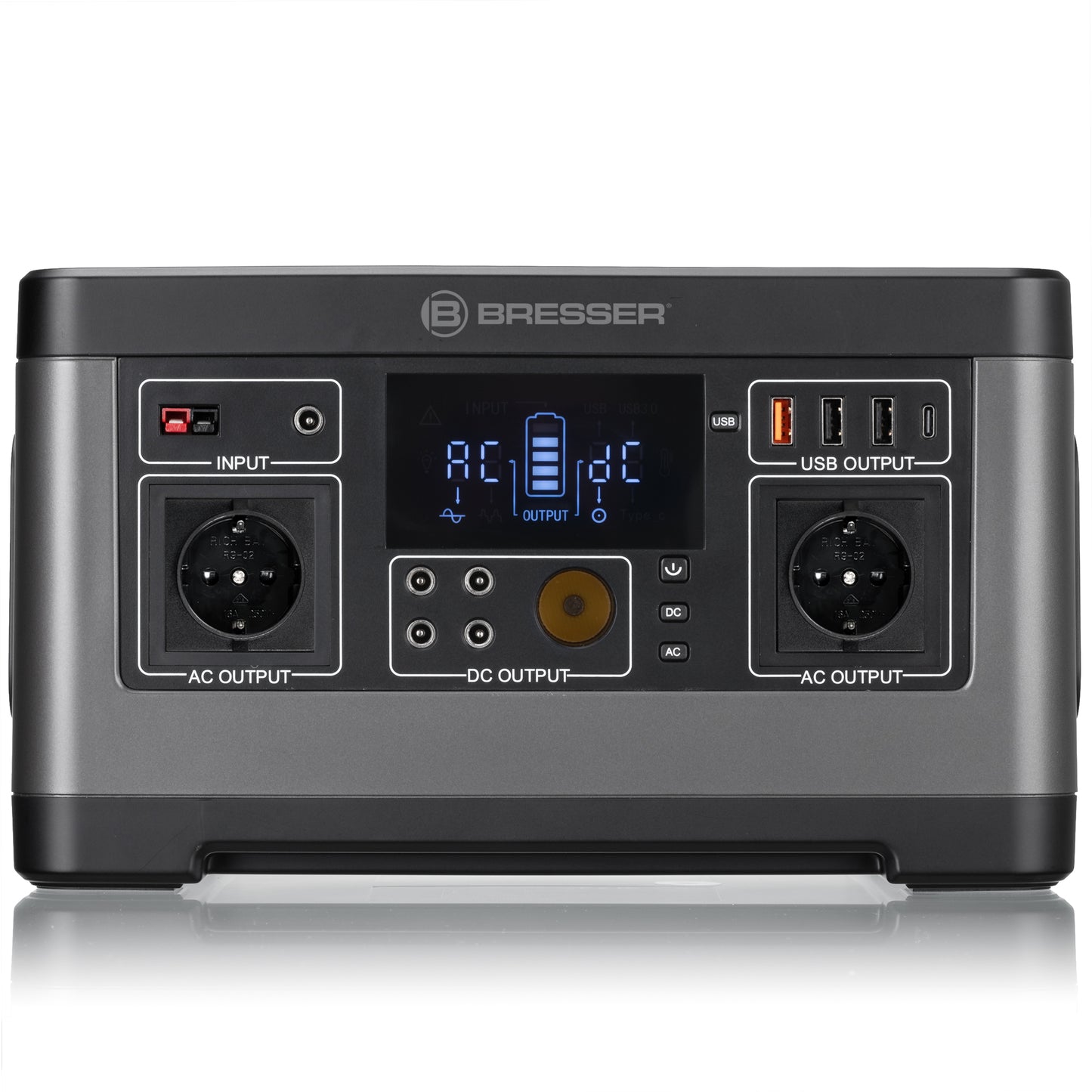 Station d’énergie portable 500 W 520 Wh BRESSER
