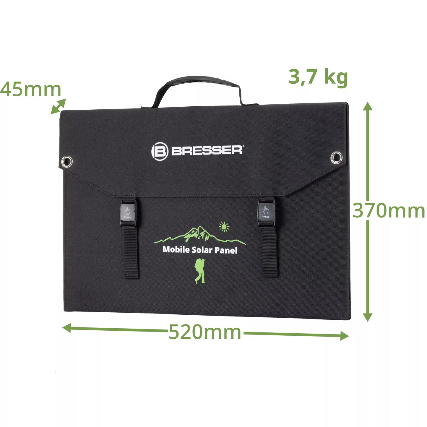 90w kannettava aurinkopaneeli USB:llä
