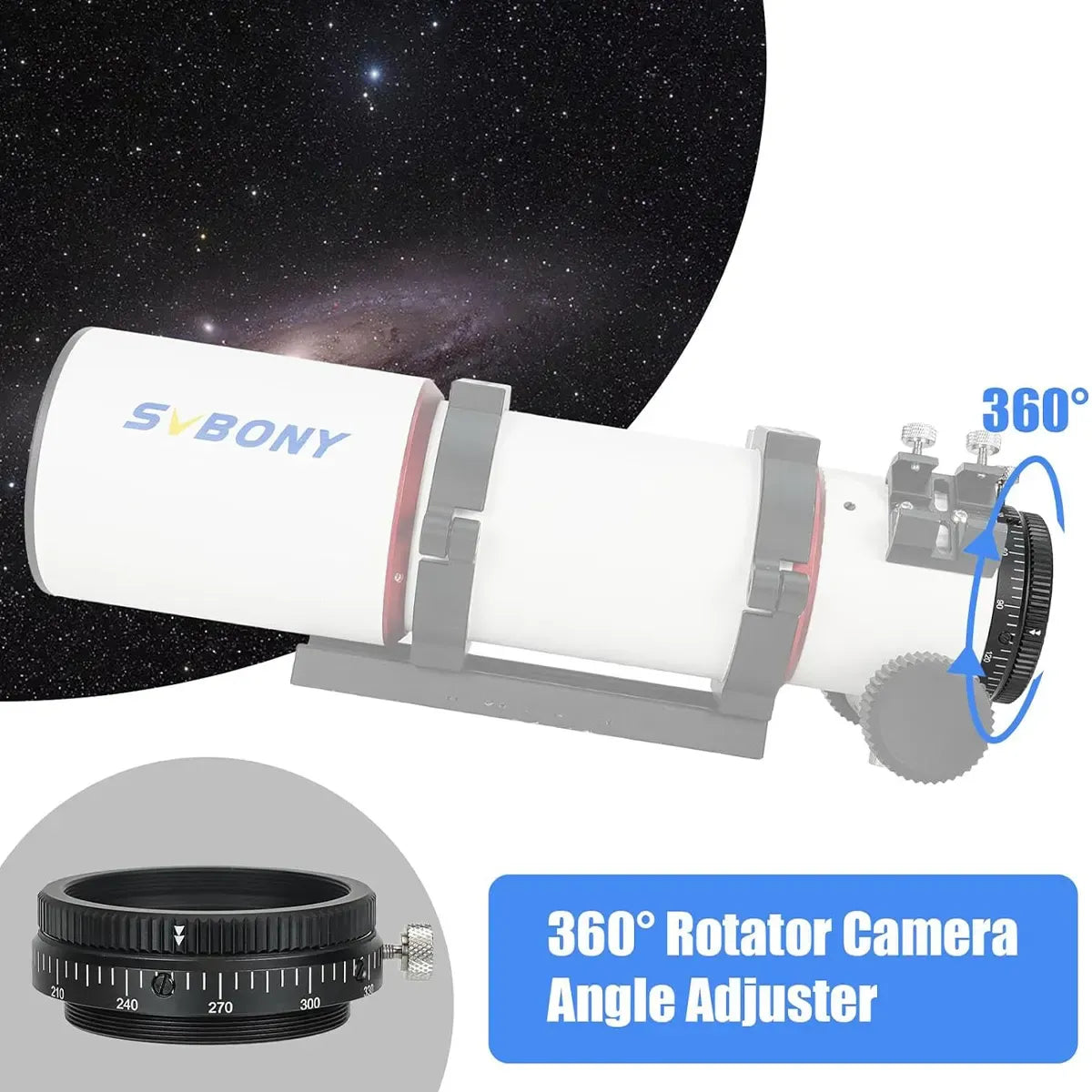 Rotateur de caméra SV210 M63 CAA 360° pour SV550 – SVBONY