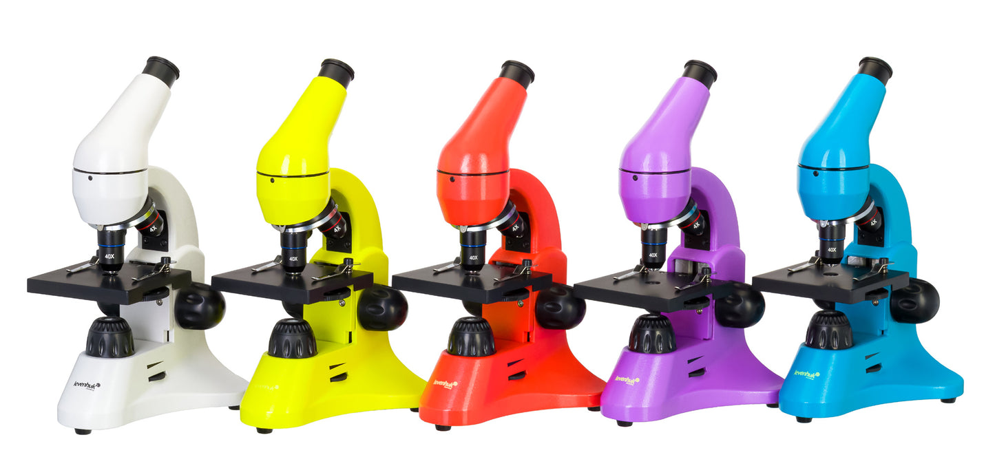 Microscope pour la biologie Rainbow 50L PLUS 64–1280x Levenhuk