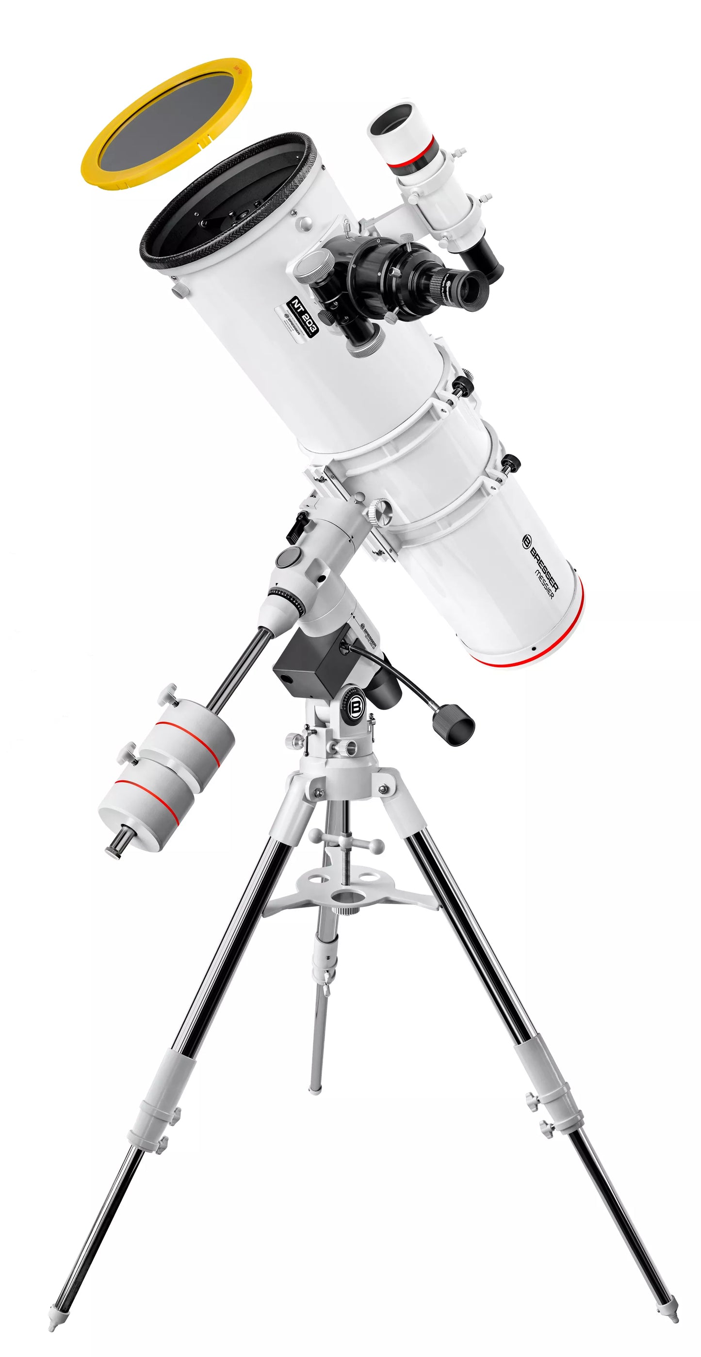 Télescope pour l'astronomie NT-203/1000 avec filtre solaire - BRESSER