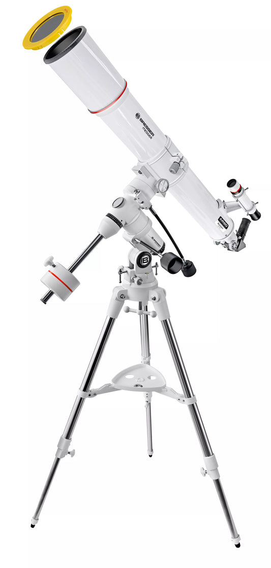 Télescope AR-90L/1200 EXOS-1/EQ4 pour l'observation nocturne et solaire - Bresser