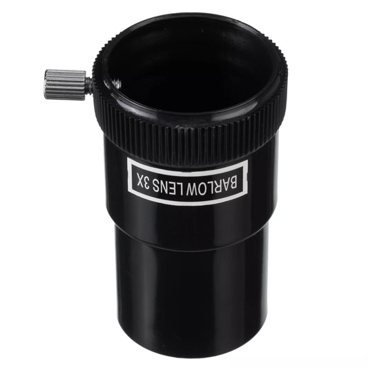 Lentille Barlow 3x 31,7 mm pour télescopes aspect carbone BRESSER