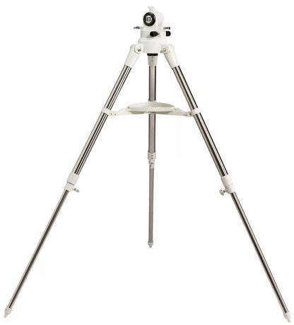 Treppiede in acciaio inossidabile regolabile in altezza con base equatoriale e livello a bolla per montatura fotografica BRESSER (art. 4964111) - per l'astronomia - BRESSER