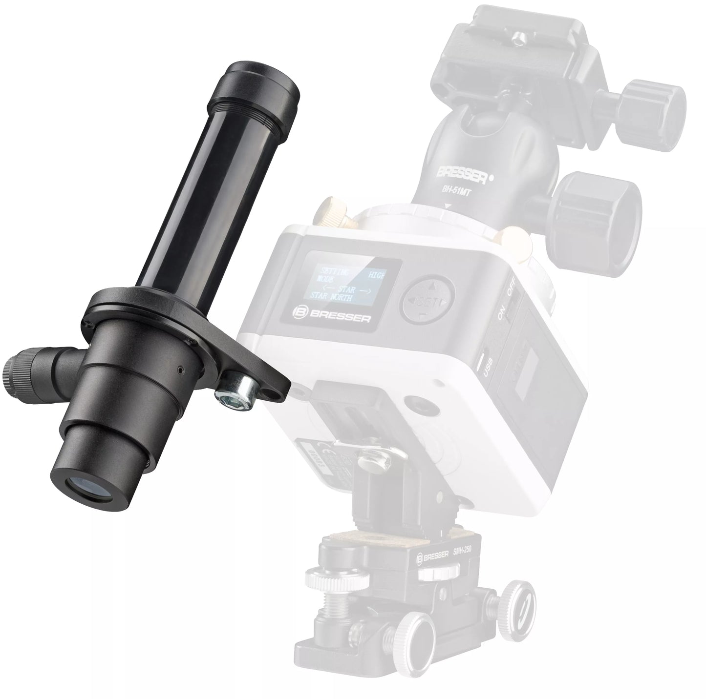 Viseur Polaire Optique BRESSER StarTracker PM-100 - Pour Astrophotographie