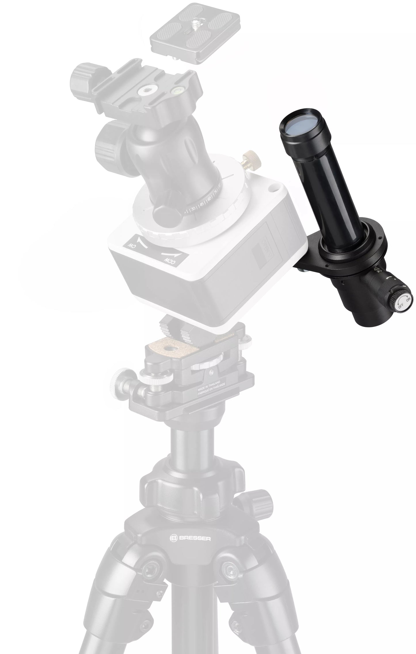 Viseur Polaire Optique BRESSER StarTracker PM-100 - Pour Astrophotographie