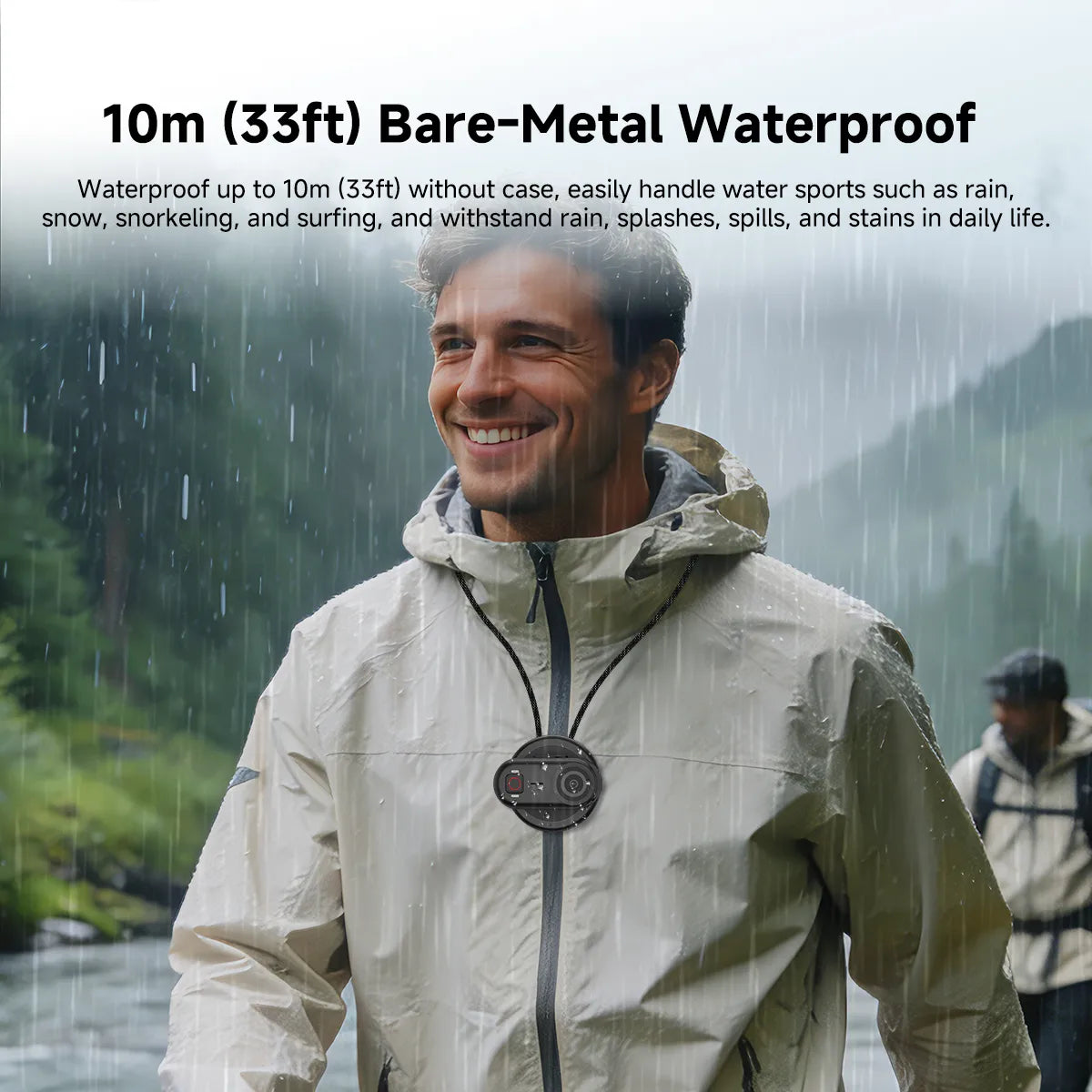 Caméra d’Action Compacte 4K avec Fixation Magnétique SVBONY SVGo M3