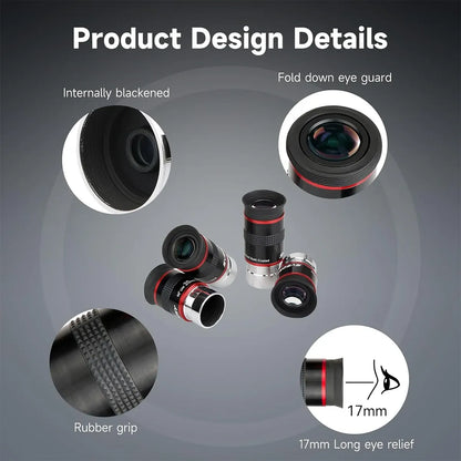 Ultraszéleslátószögű okulárok 68° - 6mm, 9mm, 15mm, 20mm - SVBONY